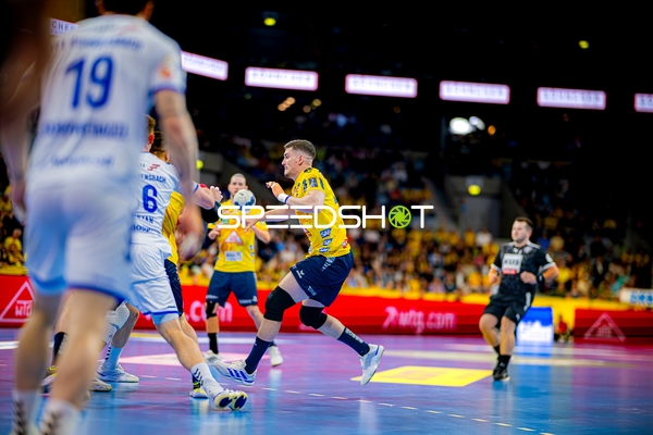 Wurf von 44; Rhein Neckar Löwen in Halbzeit