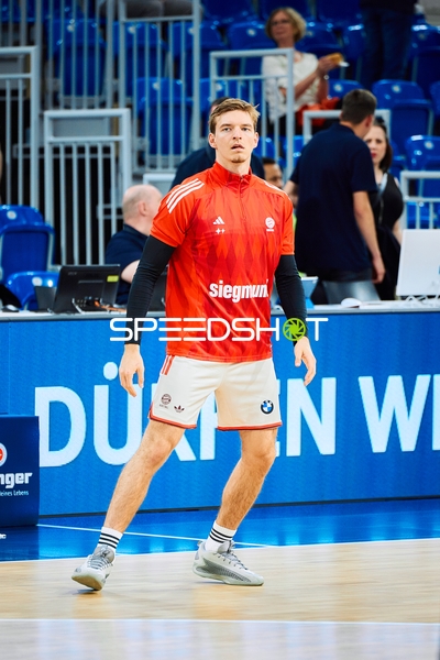 Spieler auf dem Court