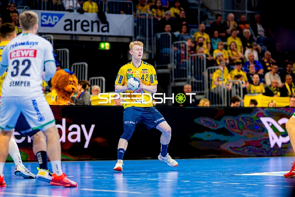 Handball I Herren I Saison 2024-2025 I Daikin HBL I 27. Spieltag I Rhein-Neckar Löwen - DHfK Leipzig I 24.04.2025