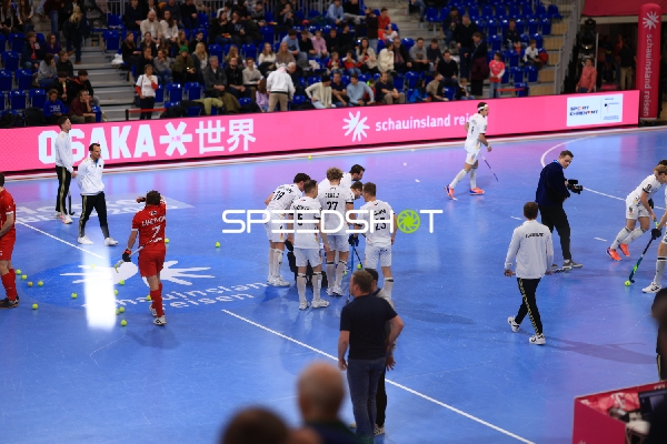 Spieler von Deutschland versammeln sich