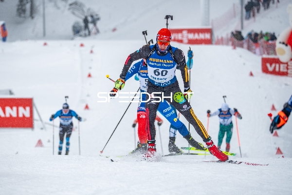 Startnummer 60 in Aktion in Oberhof