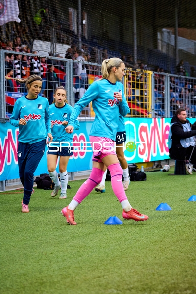 Spieler beim Aufwärmen