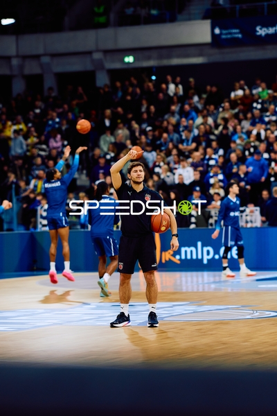 Aufwärmen vor dem Spiel