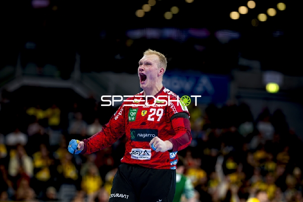 Jubel von David Späth (29; Rhein Neckar Löwen)