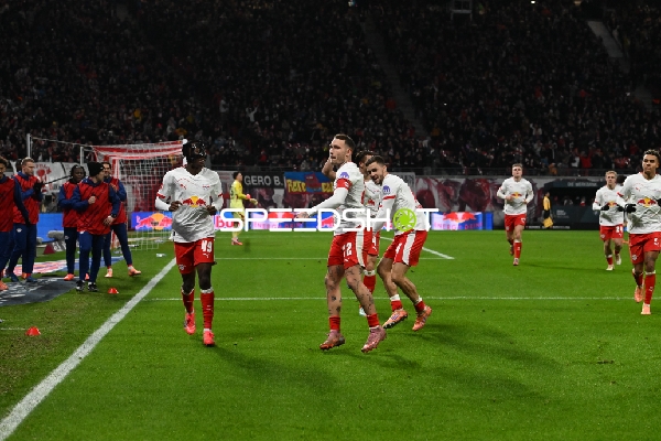 Torjubel von David Raum (22; RB Leipzig)