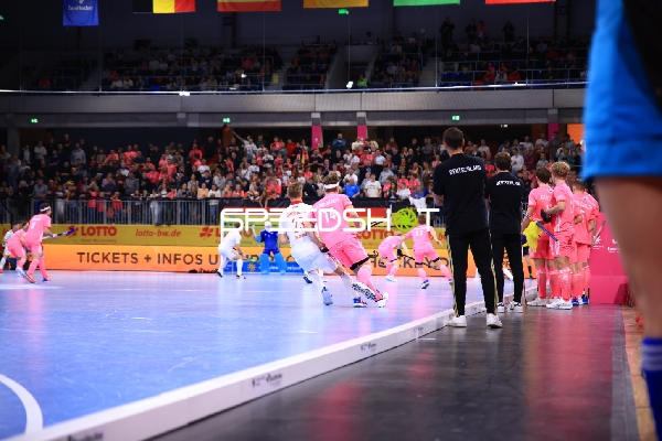 Strafecke mit Tom Schmidt-Didlaukies (14; Deutschland) und Eryk BEMBENEK (23; Polen)