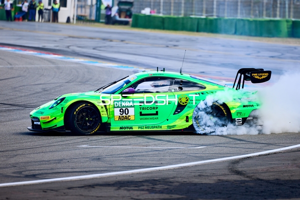 Driftaktion von DTM 2025 (90): Ayhancan Güven am Hockenheimring