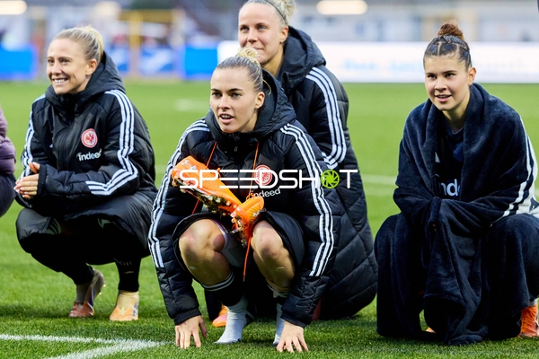 Spielerinnen in Pause