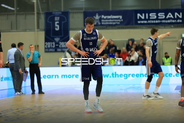 Ryan Mikesell (33; MLP Academics Heidelberg) auf dem Spielfeld