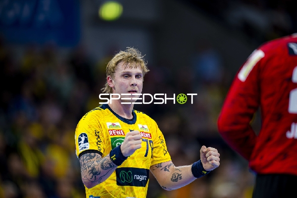 Edwin Aspenbäck (78; Rhein Neckar Löwen) in Aktion