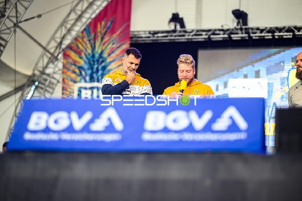 Pressekonferenz oder Veranstaltung auf der Bühne