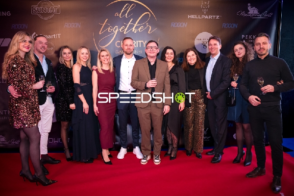 Networking beim All Together Charity Gala Dinner