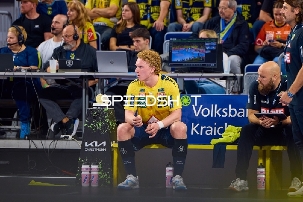 Spieler auf der Bank