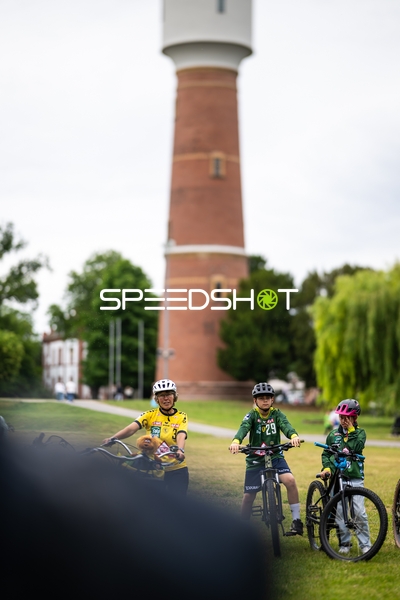 Handball-Szene im Freien