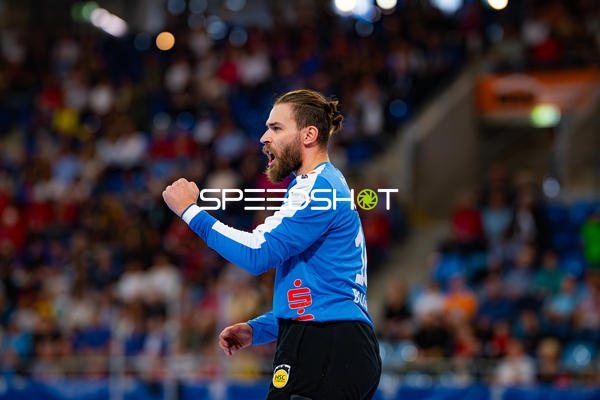 Filip Baranasic (12; SG BBM Bietigheim) jubelt