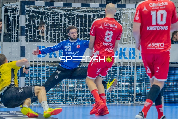 Kristóf Palasics (32; MT Melsungen) in Aktion