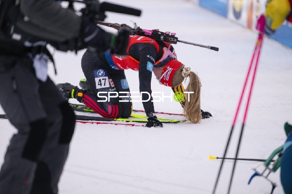 BMW IBU Weltcup Biathlon Oberhof, Julia TANNHEIMER (47; Biathlon Frauen) nach Sprint