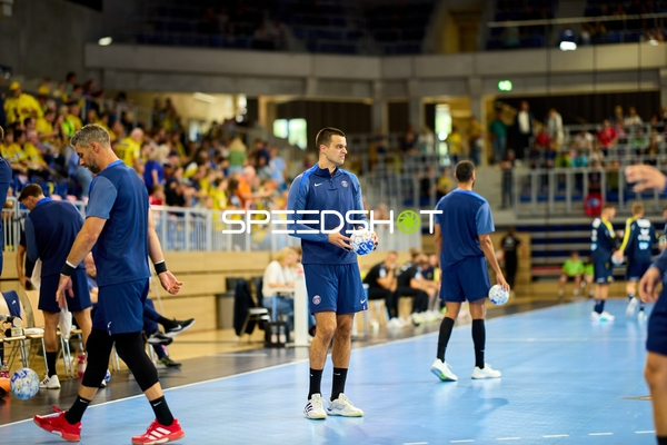 Spieler in der Halle