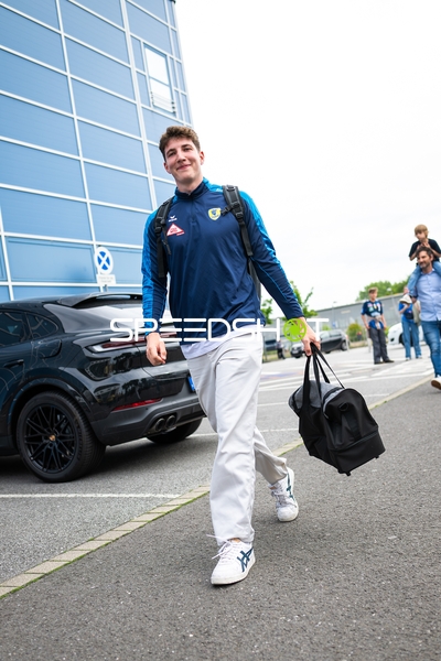 Spieler bereitet sich vor