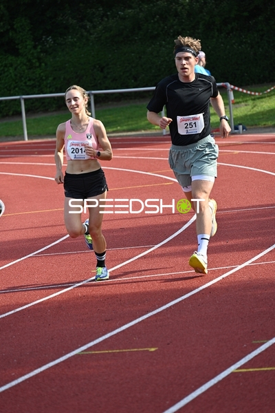 Läufer auf der Bahn