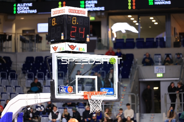 Stadion-Szene mit Anzeigetafel
