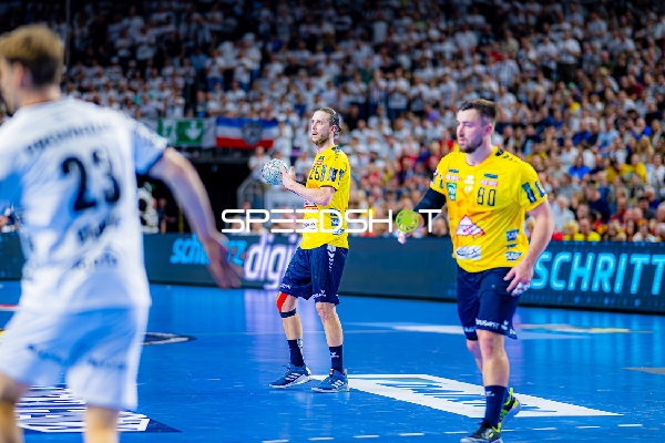 Handball I Herren I Saison 2024-2025 I DHB-Pokal I Halbfinale I Rhein-Neckar Löwen - THW Kiel I 12.04.2025