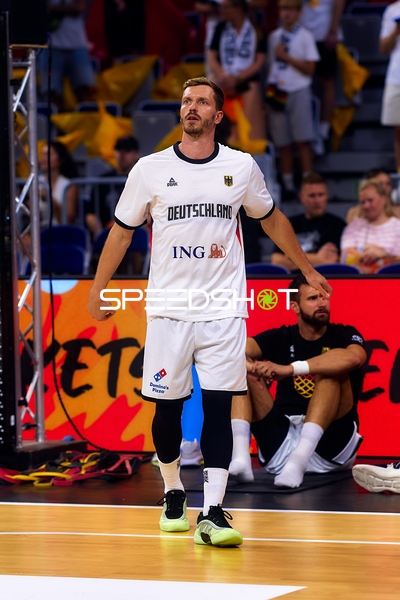 Andreas Obst (42; Deutschland) auf dem Court