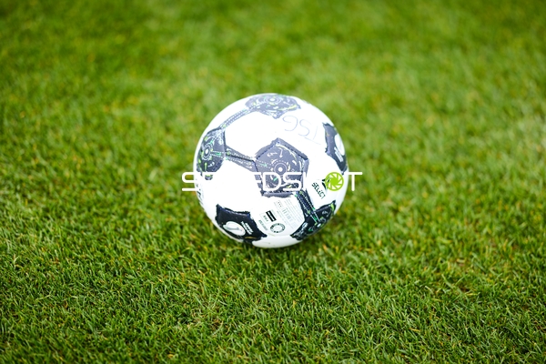 Ball auf dem Spielfeld