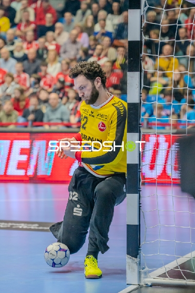 Kristóf Palasics (32; MT Melsungen) in Aktion