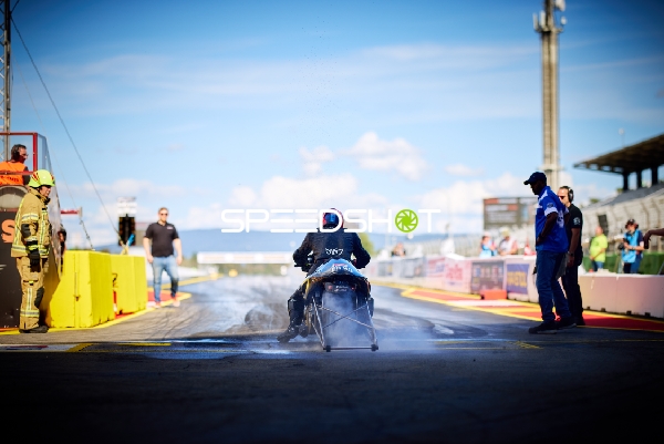 Motorrad Drag Racing am Hockenheimring