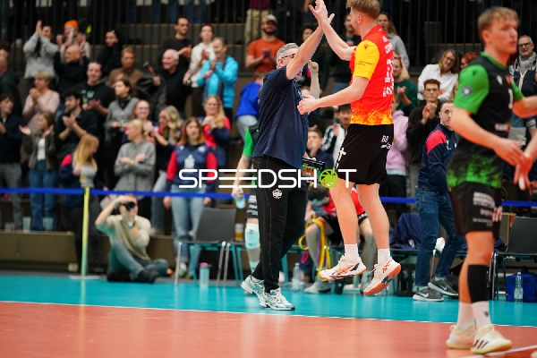 Volleyball Bundesliga Spielszene