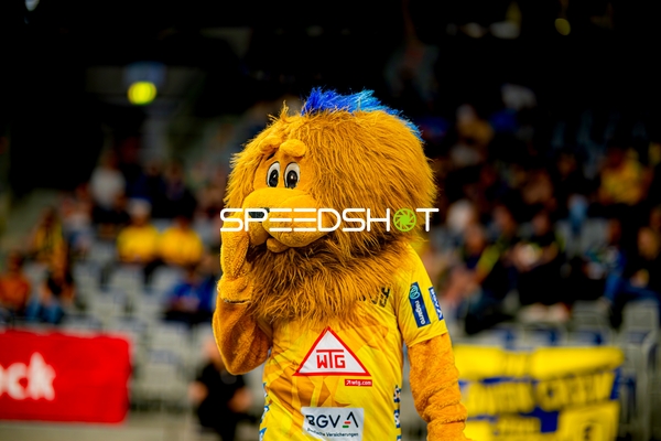 Maskottchen der Rhein Neckar Löwen