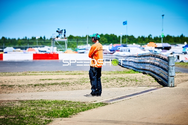 Streckenposten am Nürburgring