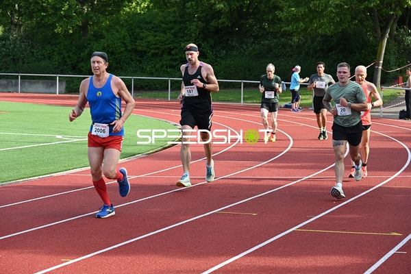 Läufer auf der Bahn