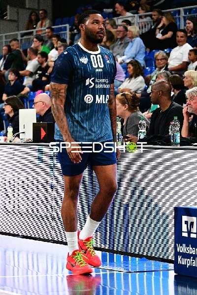Marcus Weathers (0; MLP) auf dem Court