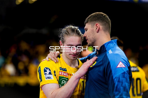 Rhein-Neckar Löwen Spieler in Halle