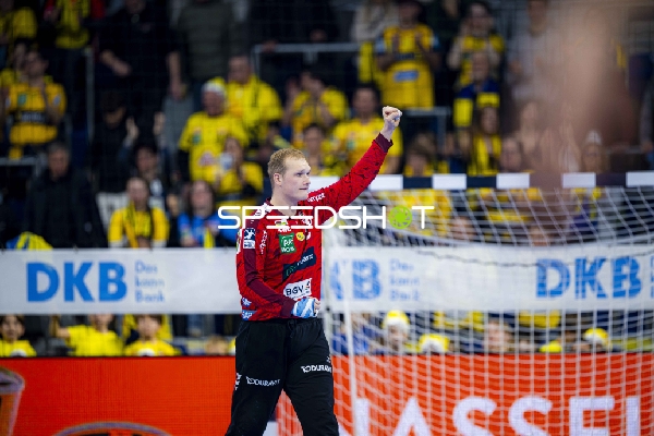 David Späth (29; Rhein Neckar Löwen) in Aktion