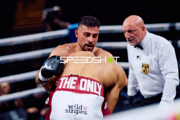 Boxer in Ringside Zone