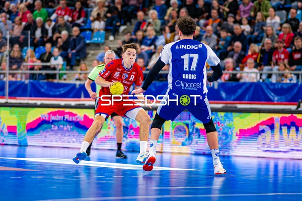 8, SG BBM Bietigheim gegen Marko Grgic (17, ThSV Eisenach)