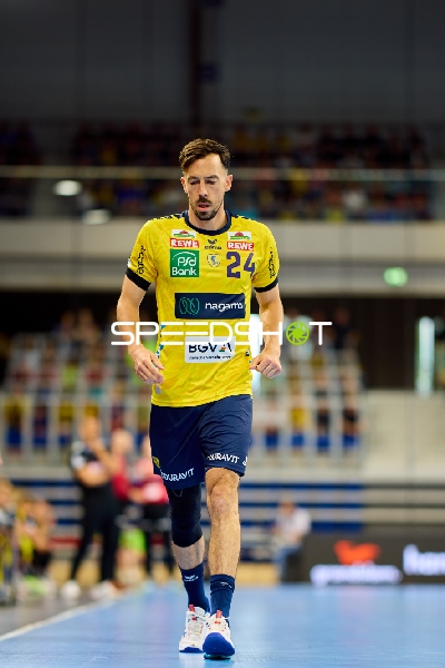 Patrick Groetzki (24; Rhein Neckar Löwen) in Bewegung