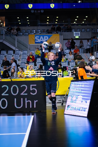 Handball I Herren I Saison 2024-2025 I Daikin HBL I 27. Spieltag I Rhein-Neckar Löwen - DHfK Leipzig I 24.04.2025