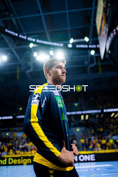 Tim Nothdurft (8; Rhein Neckar Löwen) in der SAP Arena