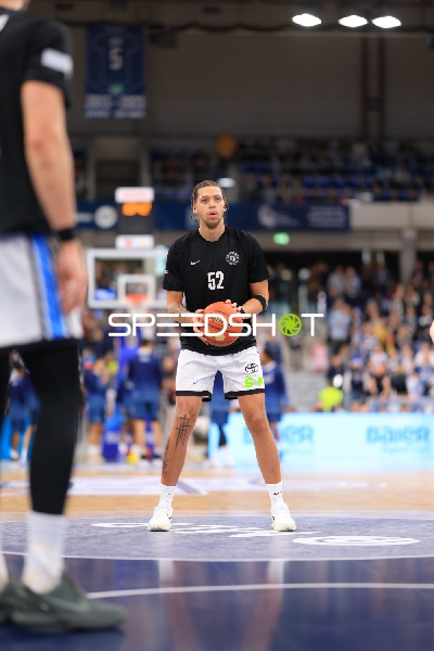 Zacharie Perrin (52; Veolia Towers Hamburg) auf dem Spielfeld