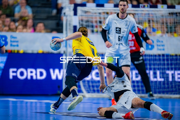 Handball I Herren I Saison 2024-2025 I DHB-Pokal I Halbfinale I Rhein-Neckar Löwen - THW Kiel I 12.04.2025
