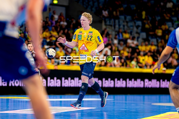 Ballführung Gustav Davidsson (22;Rhein Neckar Löwen)