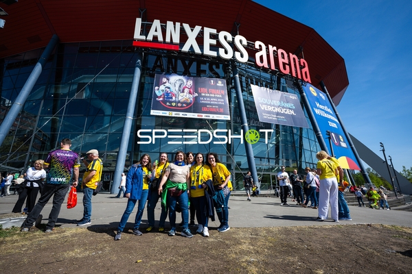 Fans in Vorfreude auf das Halbfinale