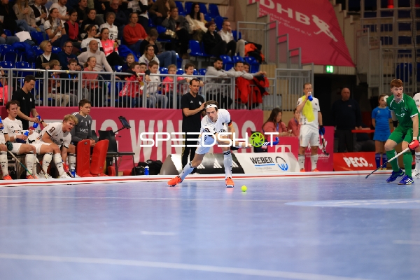 EuroHockey Indoor Championship 2026 - Anton Boeckel (8; Deutschland) mit Ball