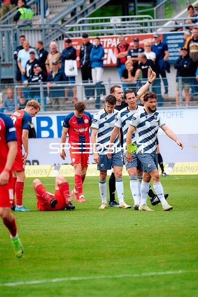 Gelbe Karte für SV Sandhausen