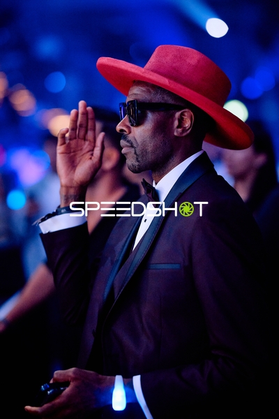 Person in der Ringside Zone