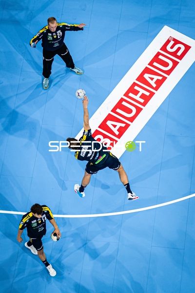 David Späth (29; Rhein Neckar Löwen) im Tor